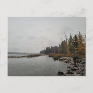 Carte Postale Contemplations du Mississippi, sources du Minnesot