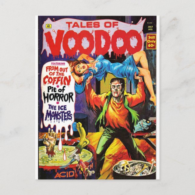 Carte Postale Contes de Voodoo 3 (Devant)