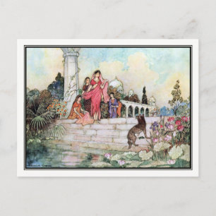 Carte Postale Contes populaires du Bengale par Warwick Goble