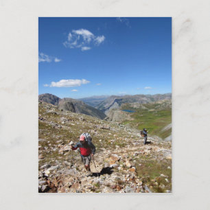 Carte Postale Continental Divide - sentier du Colorado