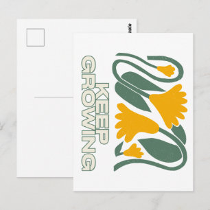 Carte Postale Continuez à grandir