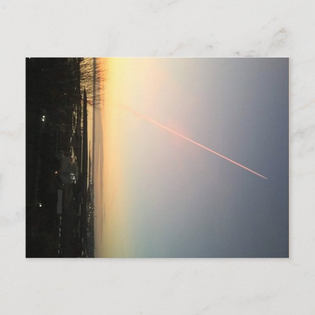 Carte Postale Contrat sur Bellingham Bay (Devant)