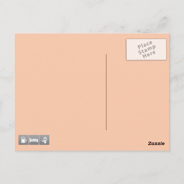 Carte Postale Contrôle de la circulation aérienne, du sommeil et (Dos)