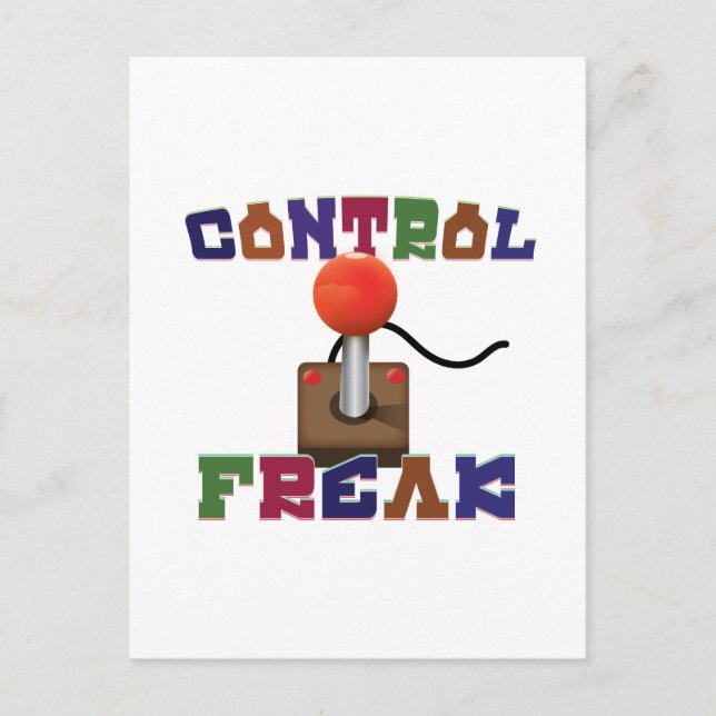 Carte Postale Contrôle Freak (Devant)