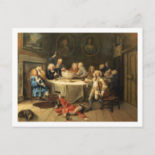 Carte Postale Conversation moderne de minuit