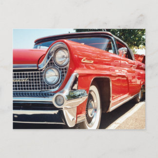 Carte postale convertible Lincoln Continental 1959