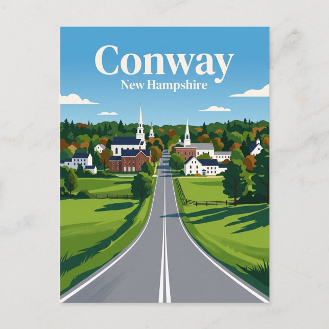 Carte Postale Conway États-Unis (Devant)