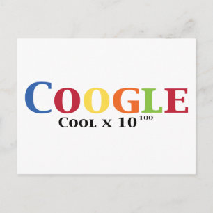 Carte Postale Coogle Cool x 10^100 Cadeaux