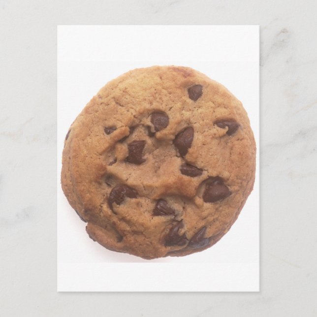 Carte Postale Cookie à chips au chocolat (Devant)
