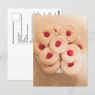 Carte Postale Cookie en pain court