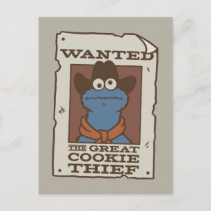 Carte Postale Cookie Monster Poster Recherché
