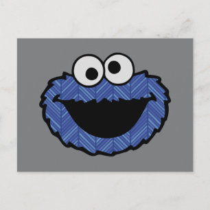 Carte Postale Cookie Monster Retour arrière des années 80