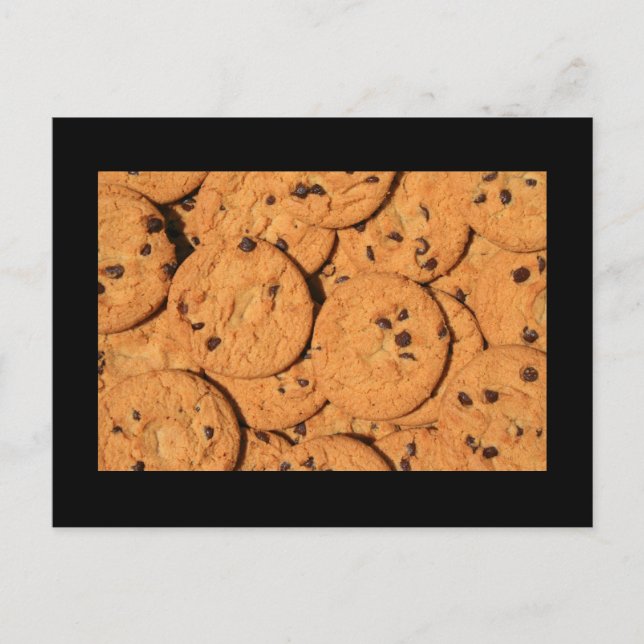 Carte postale Cookies à chips de chocolat (Devant)