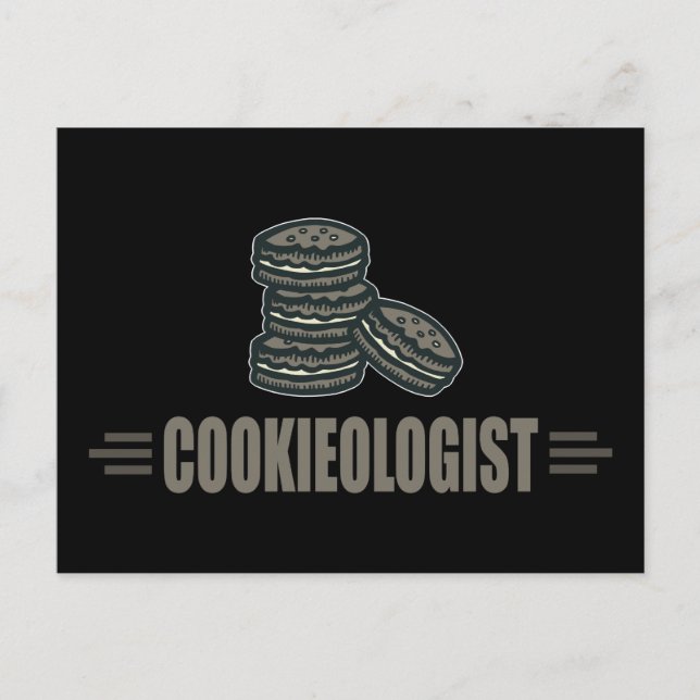 Carte Postale Cookies amusants (Devant)