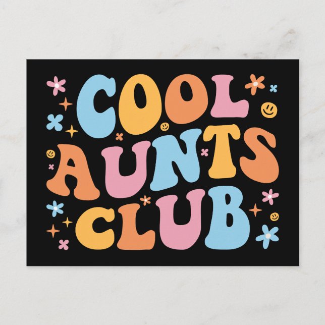 Carte Postale Cool Aunts Club III (Devant)