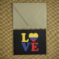 Cool Colombie Drapeau Amour