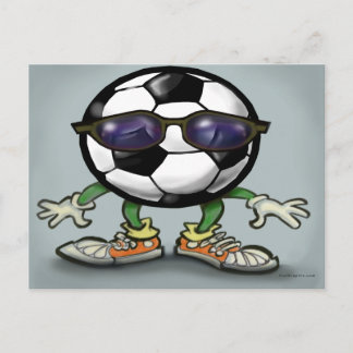 Carte Postale Cool de football