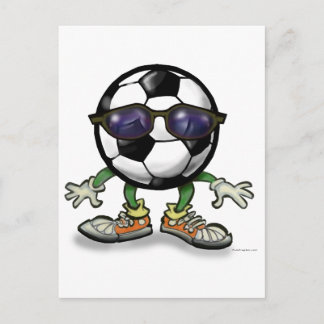 Carte Postale Cool de football