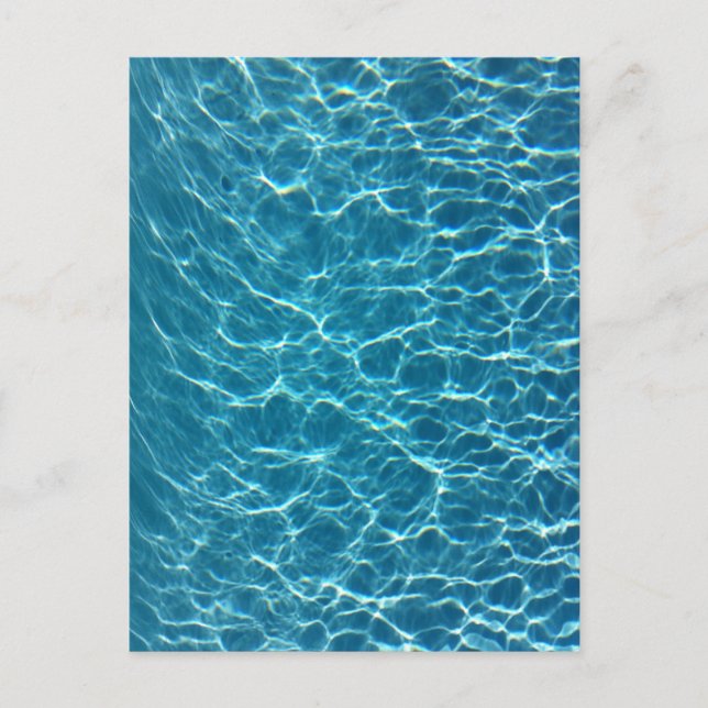Carte postale cool de la piscine (Devant)