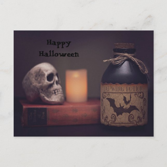 Carte postale cool Halloween (Devant)