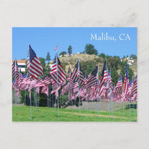 Carte postale cool Malibu !