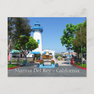 Carte postale cool Marina Del Rey !