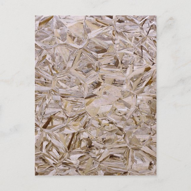 Carte Postale Cool OSB Construction Plywood Texture Imprimer (Devant)