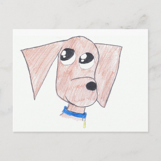 Carte postale cool Puppy (Devant)