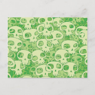 Carte Postale Cool skulls
