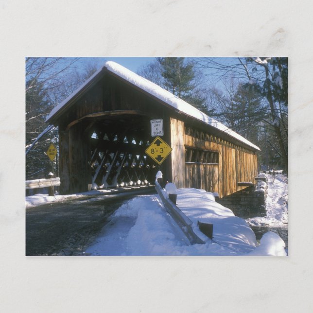 Carte Postale Coombs Covered Bridge Winchester NH (Devant)