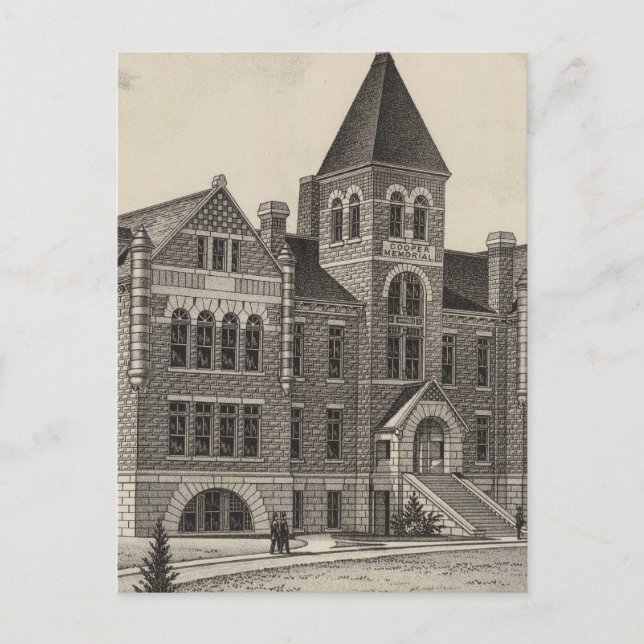 Carte Postale Cooper Memorial College, Sterling, Kansas (Devant)