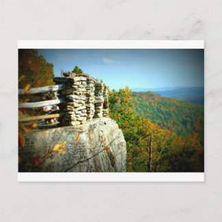 Carte Postale Coopers Rock surplombe l'automne. Virginie-Occiden