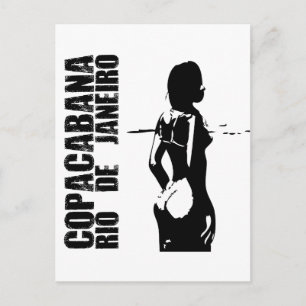 Carte Postale Copacabana, Rio de Janeiro