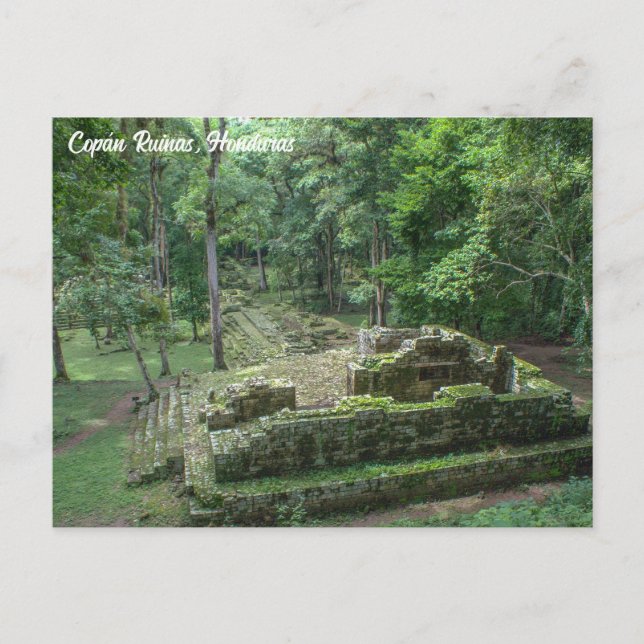 Carte Postale Copán Ruinas, Honduras (Devant)