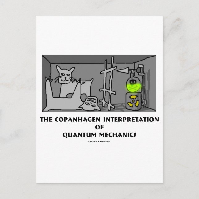 Carte Postale Copanhagen Interprétation De La Mécanique Quantiqu (Devant)