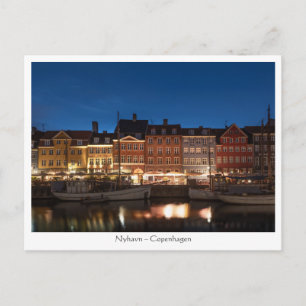 Carte Postale Copenhague Danemark