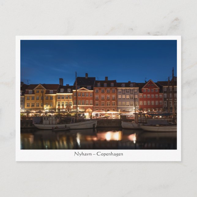 Carte Postale Copenhague Danemark (Devant)