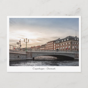 Carte Postale Copenhague Danemark