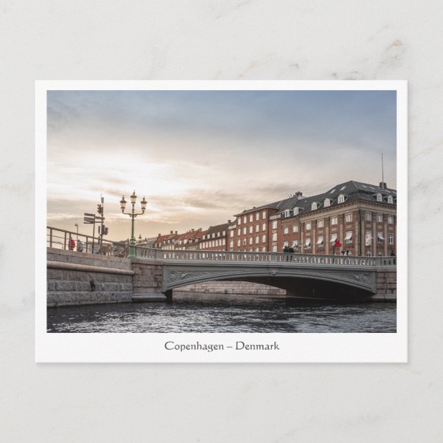 Carte Postale Copenhague Danemark (Devant)