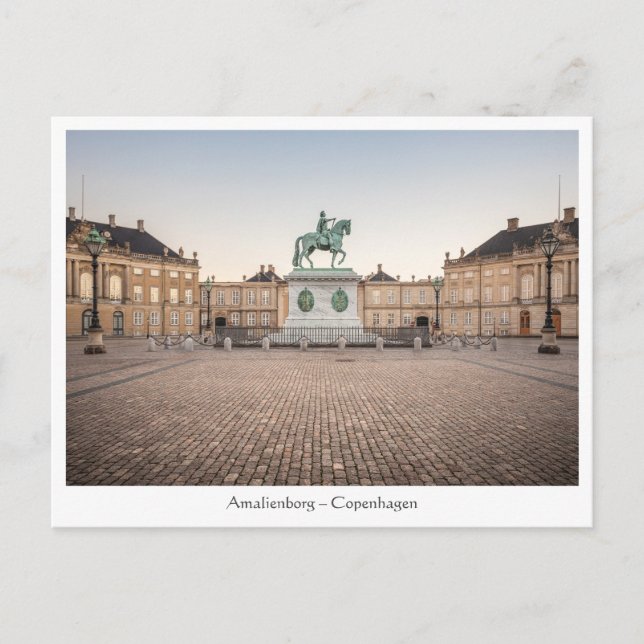 Carte Postale Copenhague Danemark (Devant)