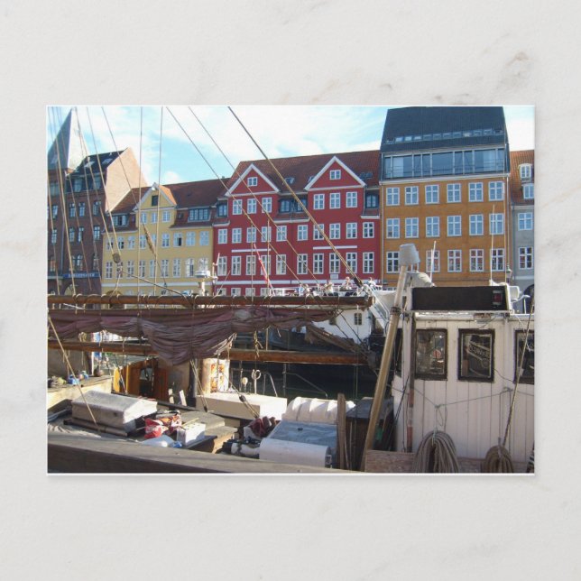 Carte Postale Copenhague, Danemark (Devant)