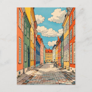Carte Postale Copenhague Danemark vintage