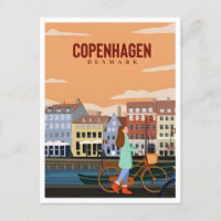 Copenhague Danemark Voyage Vintage ville europe