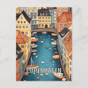 Carte Postale Copenhague Danemark Voyages