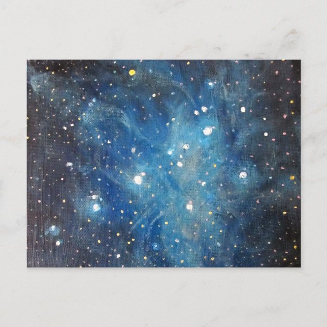Carte Postale Copie de peinture de constellation d'art de (Devant)
