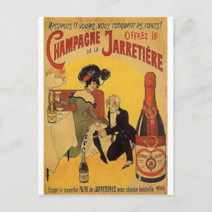 Carte Postale Copies vintages d'annonces d'alcool