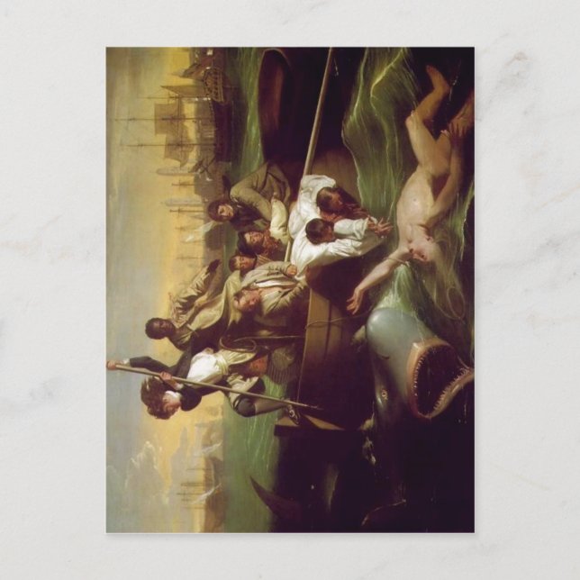Carte Postale Copley, John Singleton Watson et le requin 1778 T (Devant)