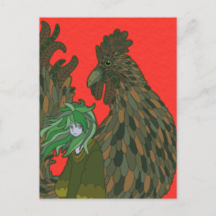 Carte Postale Coq