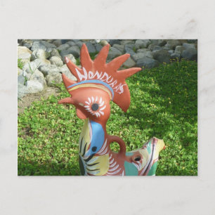 Carte Postale coq honduras