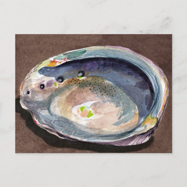 Carte Postale Coque d'Abalone (Devant)
